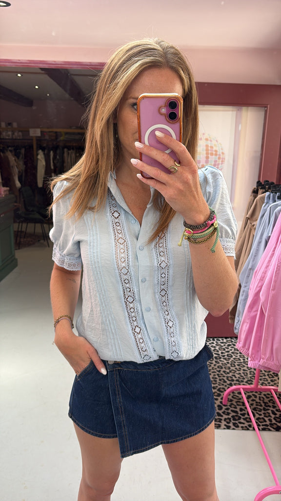 Blouse Meave - Baby Blue -