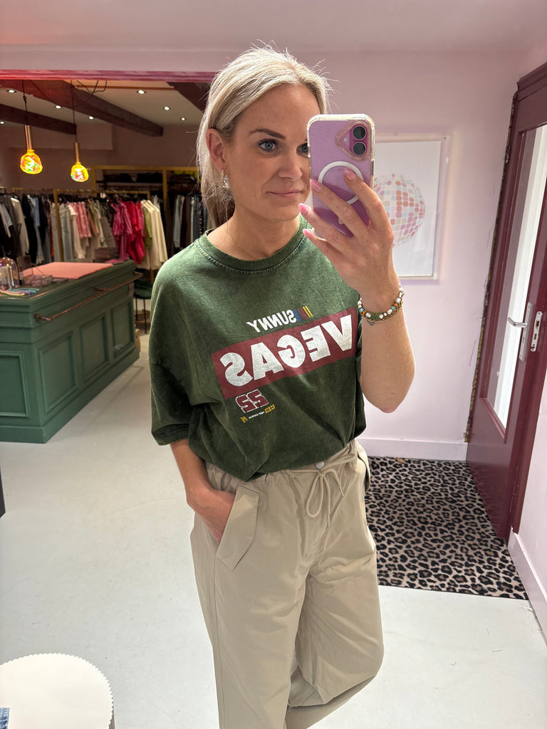 T-shirt Vegas - Green
