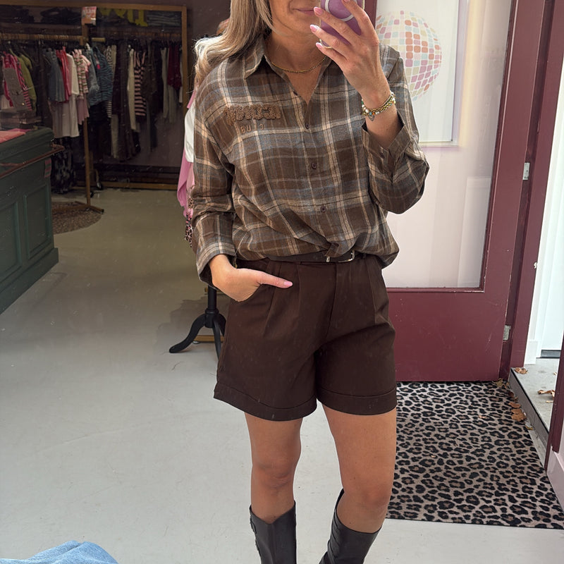 Short Scottie - Brown