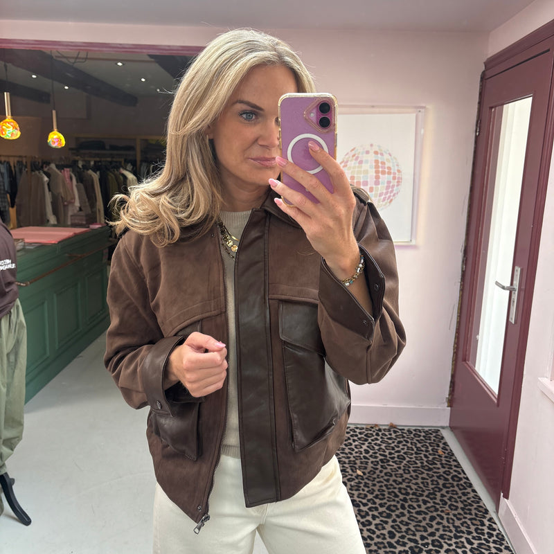 Jacket Amy - Brown