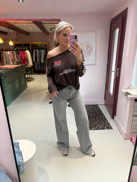 Jeans Britt Grey - Extra Tall