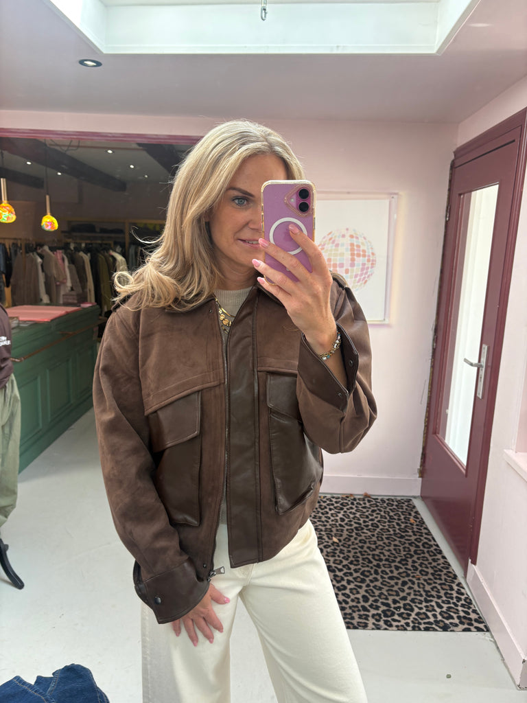 Jacket Amy - Brown