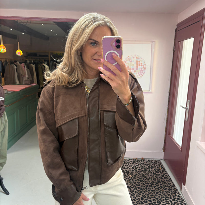 Jacket Amy - Brown