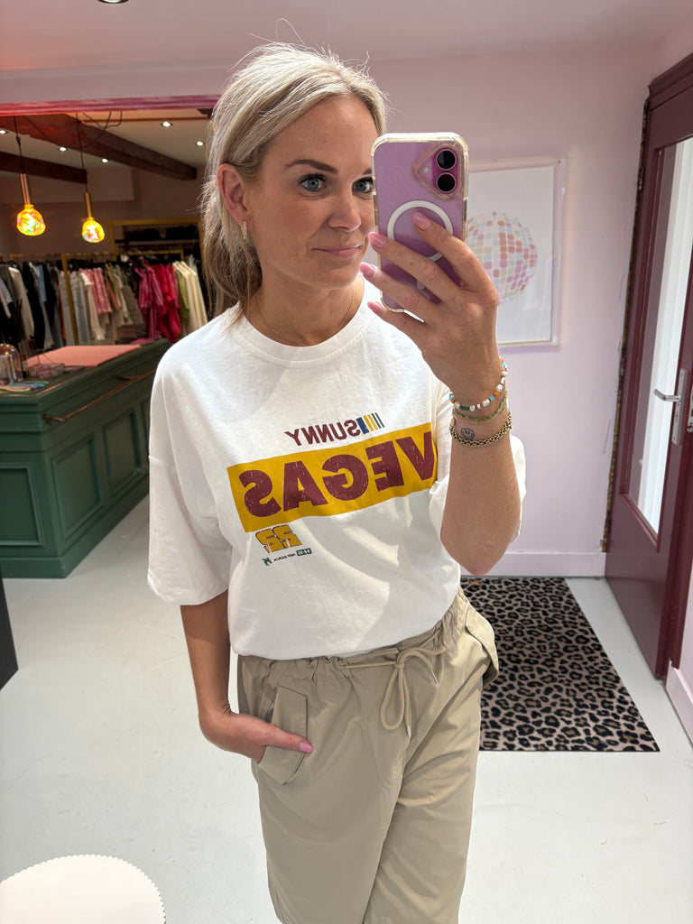 T-shirt Vegas - White