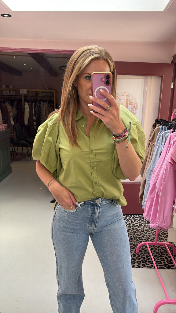Blouse Daan - Olivegreen