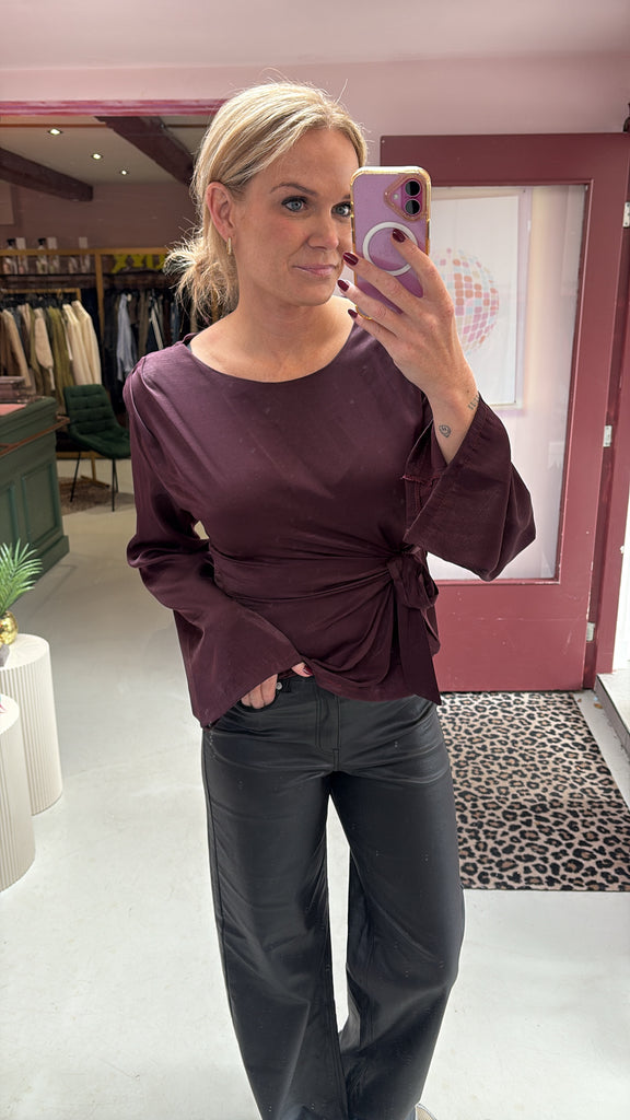 Top Julie - Burgundy