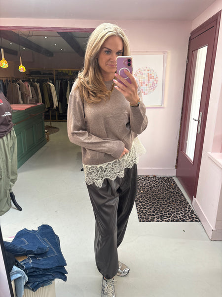 Top Saar - Taupe - One Size