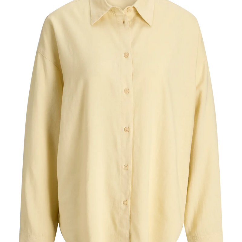 JJXX - Almira Linen Shirt - Butter Yellow