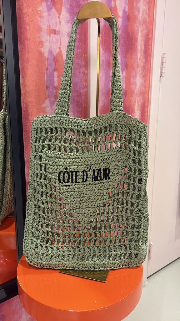 Cote D' Azur Bag - Sage
