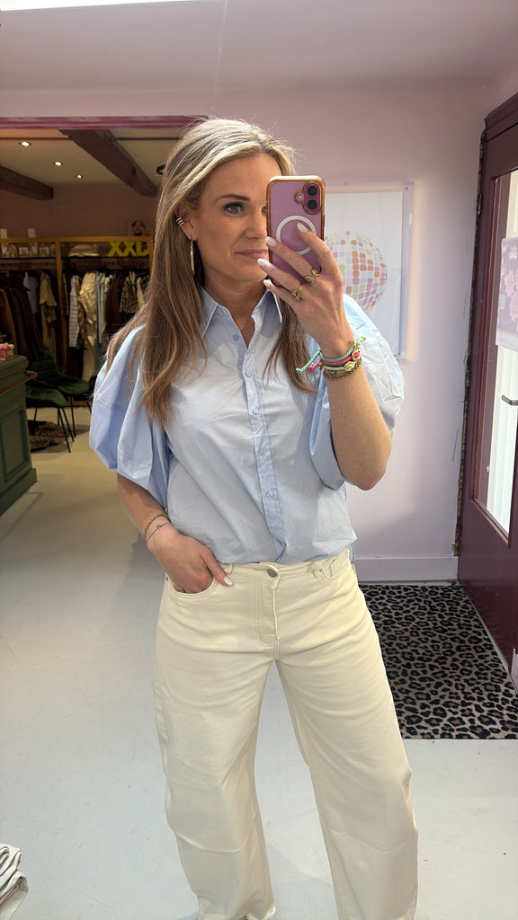 Blouse Daan - Baby Blue