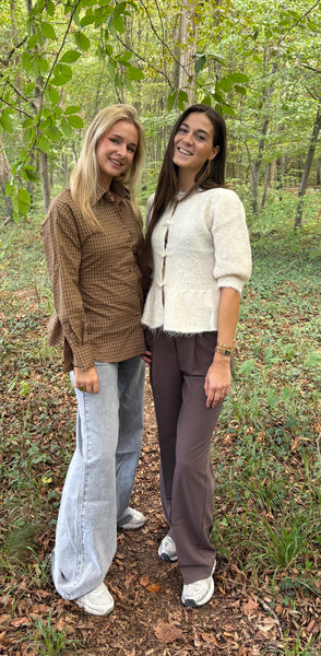 Blouse Romy - Brown/Camel
