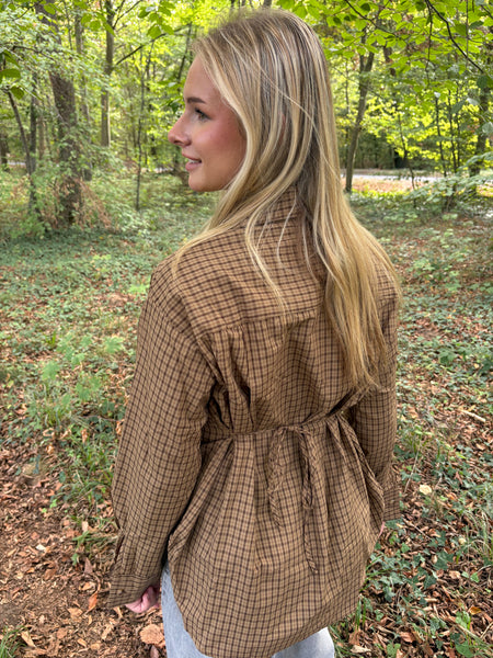 Blouse Romy - Brown/Camel