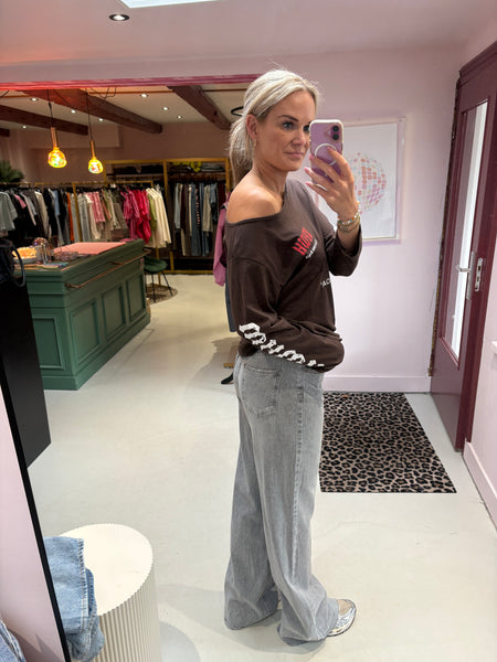 Jeans Britt Grey - Extra Tall