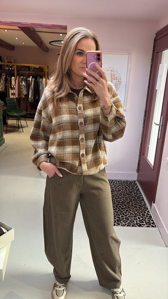 Compania Fantastica - Ruit Blouse