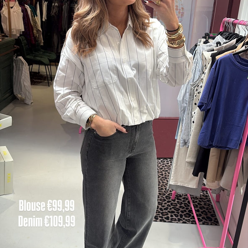 Catwalk Junkie - Loose Fit Jeans - Dark Grey