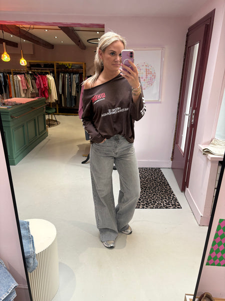 Jeans Britt Grey - Extra Tall