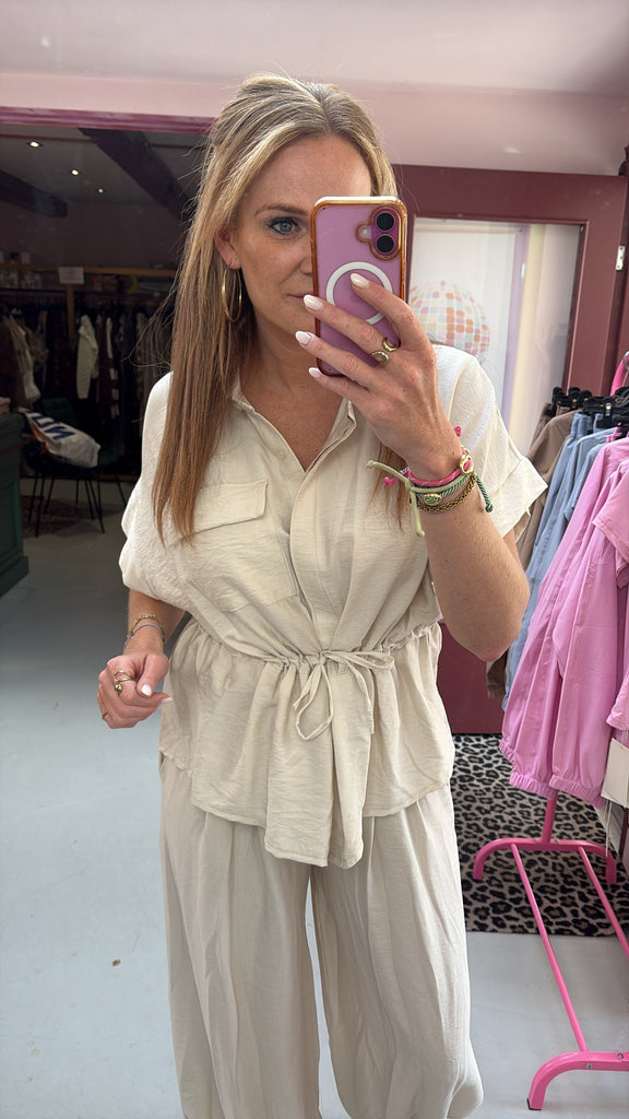 Blouse Emma - Beige - Beige