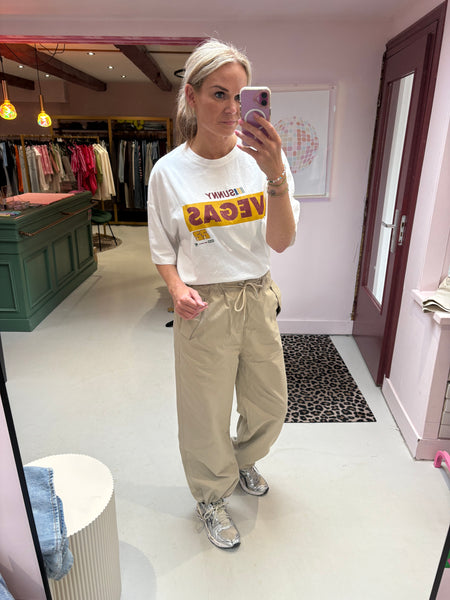 NAL- Cleo cargo Pants - Sand