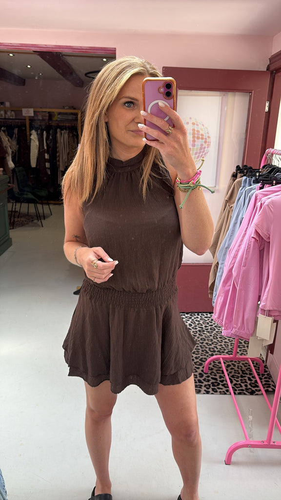 Dress Luna - Brown - One Size