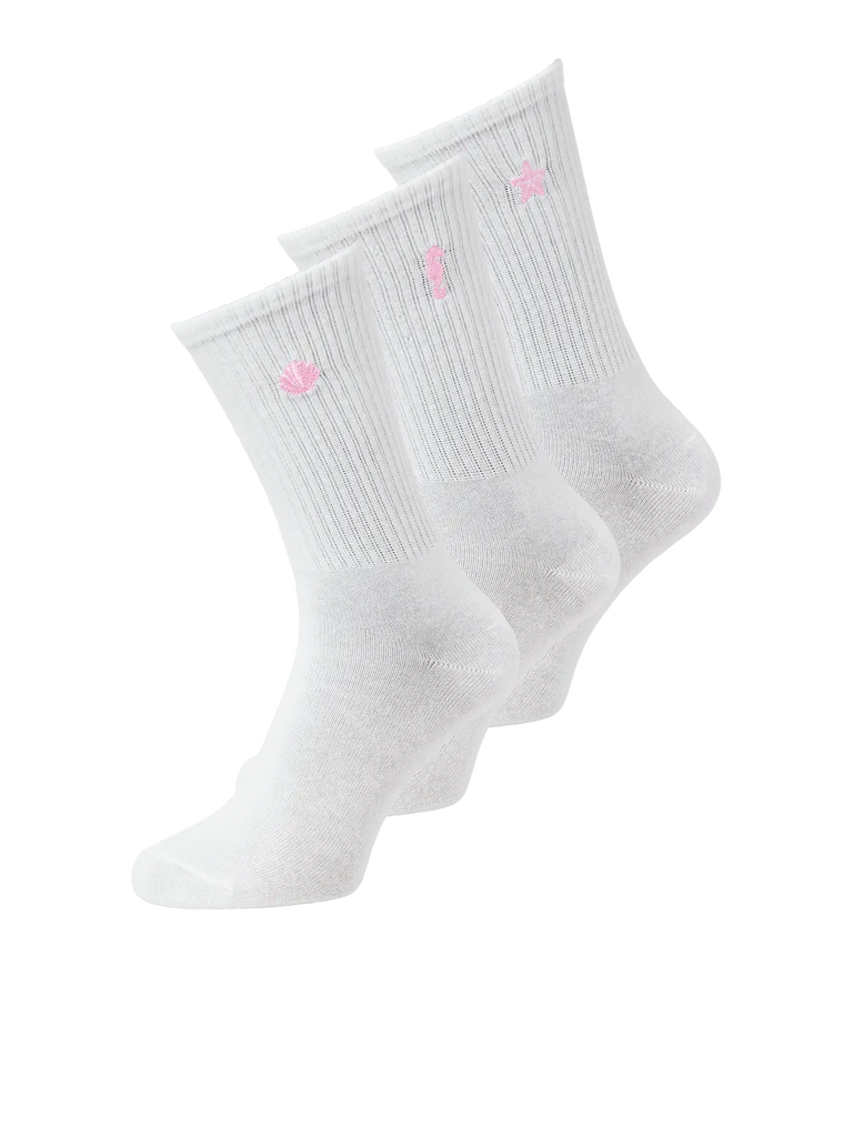 JJXX -EMBROIDERY SOCK 3-PACK