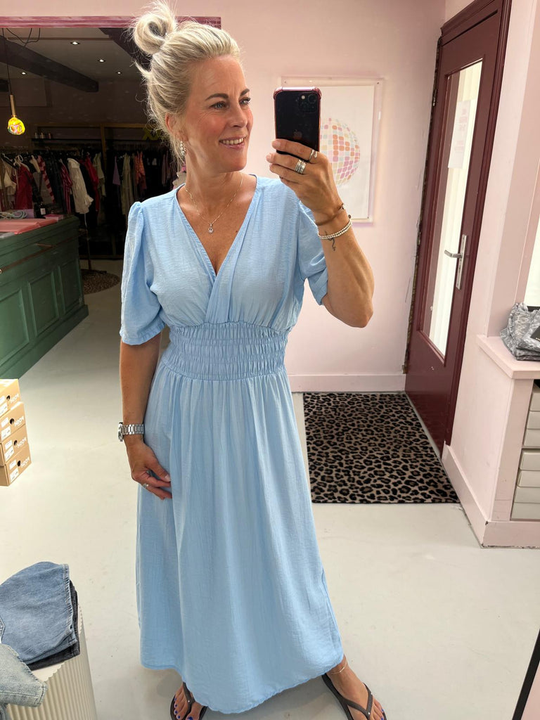 NAL - Daisy Summer Dress - Baby Blue