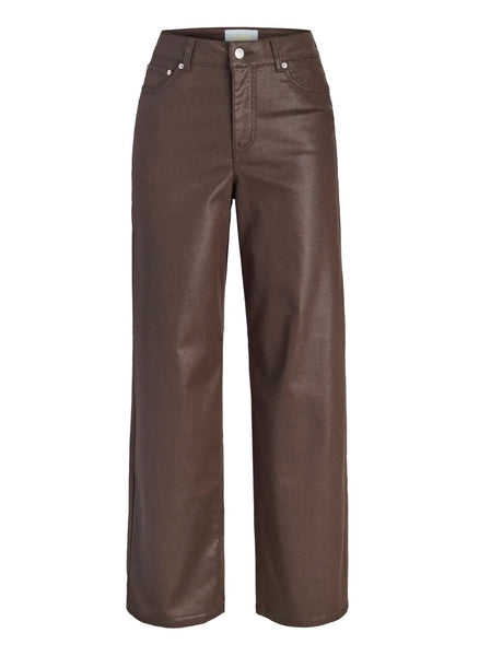 JJXX - Zoe Wide Jeans - Brown Coated