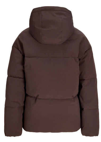 Galaxy Puffer Jacket - Brown