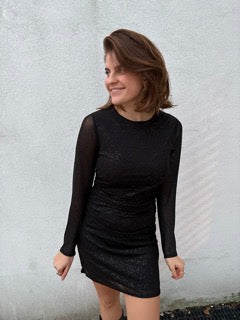 Sisterspoint - Esme Dress - Black/Gold