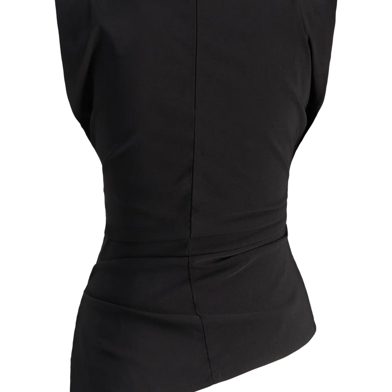 JJXX - Cat Assymetric Top - Black