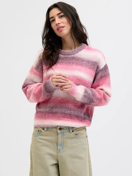 JJXX - Amira Neck Knit - Space Dye