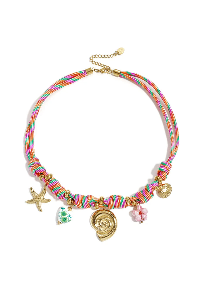 Ketting - Robe Chain Rainbow Shells