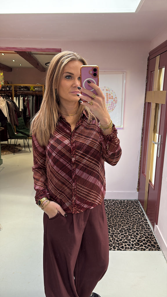 Blouse Kiki - Bordeaux