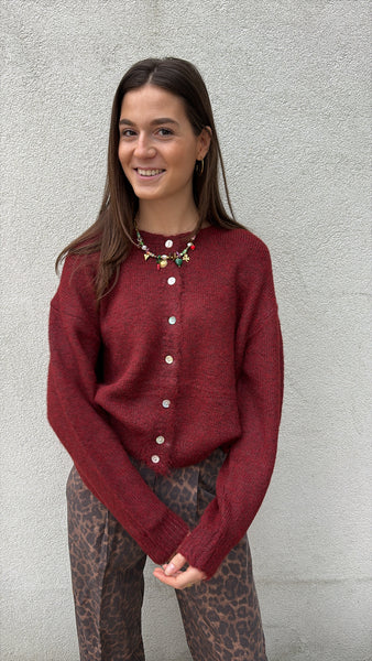 Vest Lola - Burgundy - One Size