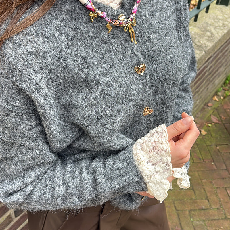 Vest Lolita - Grey - One Size