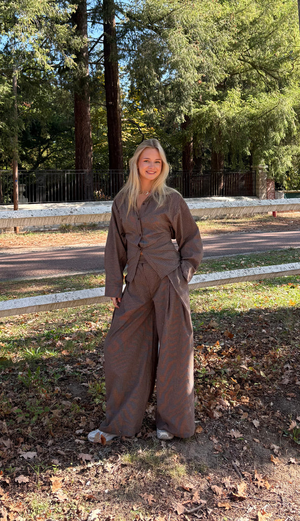 Blouse Lovie - Brown