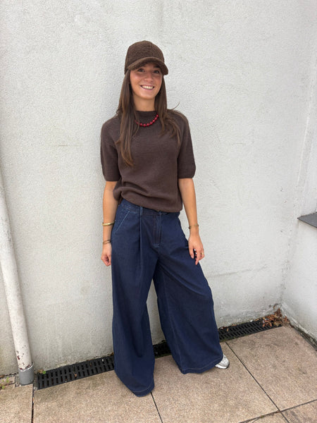 NAL - Nina Wide Leg - Dark Blue