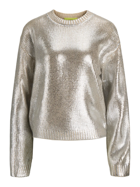 JJXX - Silvia Neck Knit - Silver