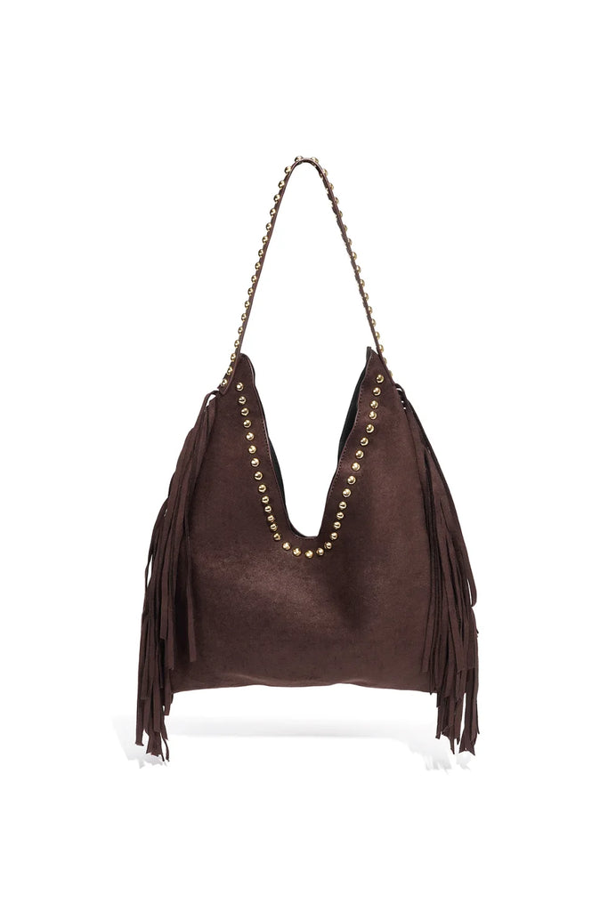 Bag frange brown