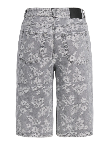 JJXX - Tokyo Denim Jort - Grey Flower