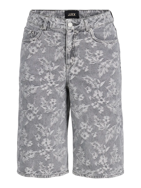JJXX - Tokyo Denim Jort - Grey Flower