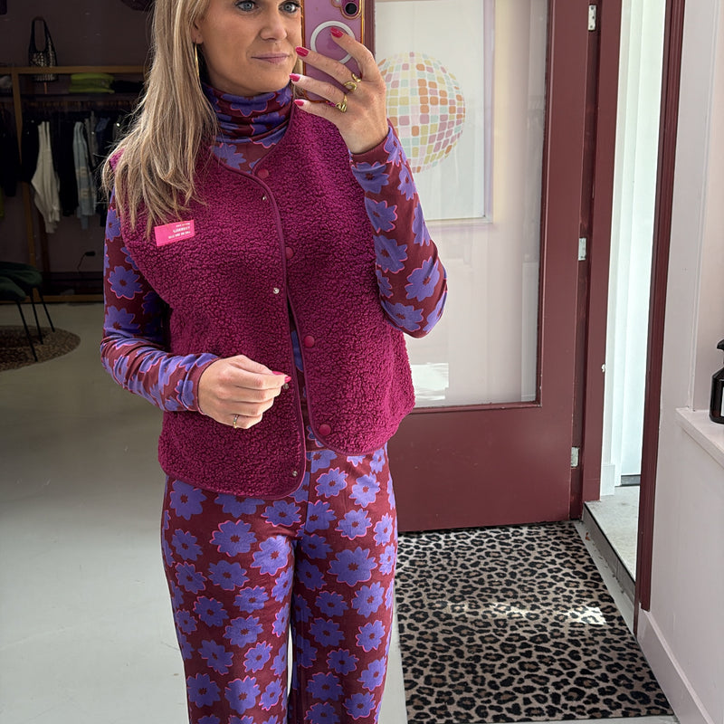 Ellastiek Amsterdam - Nina Pants - Bloem Velvet