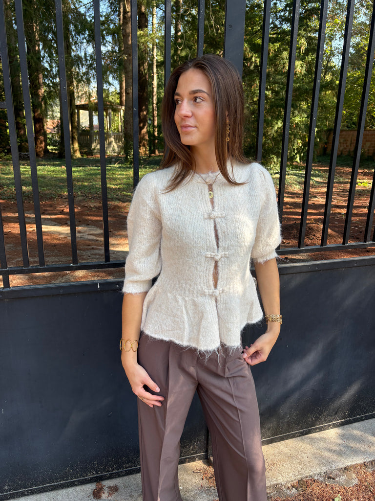 Vest Roos - Creme