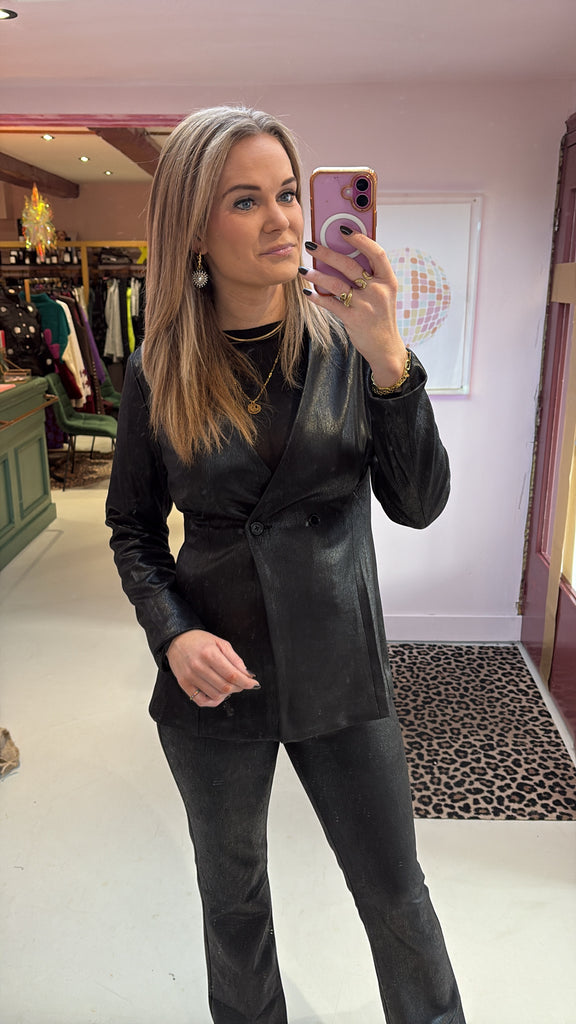 Rut &amp; Circle -Bonny Blazer - Black