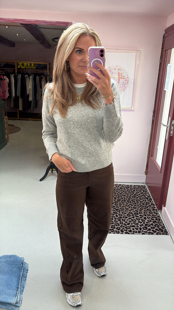 JJXX - Elba Sweater - Light Grey
