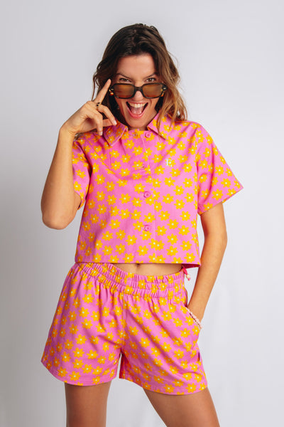 Ellastiek Amsterdam - Cropped Blouse Lindsey