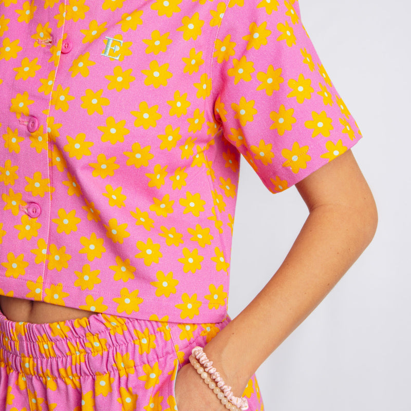 Ellastiek Amsterdam - Cropped Blouse Lindsey