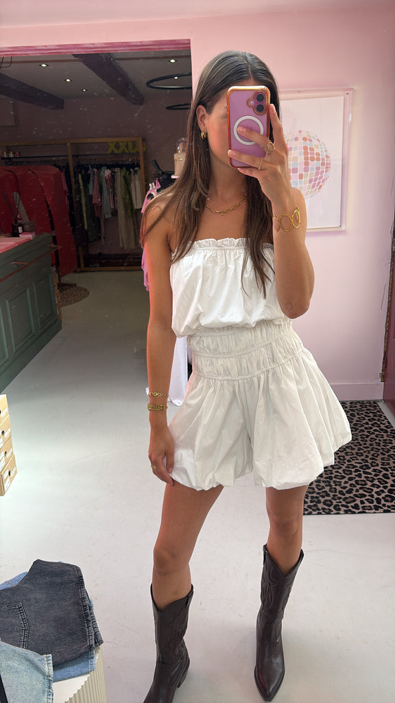 Playsuit Fleur - White