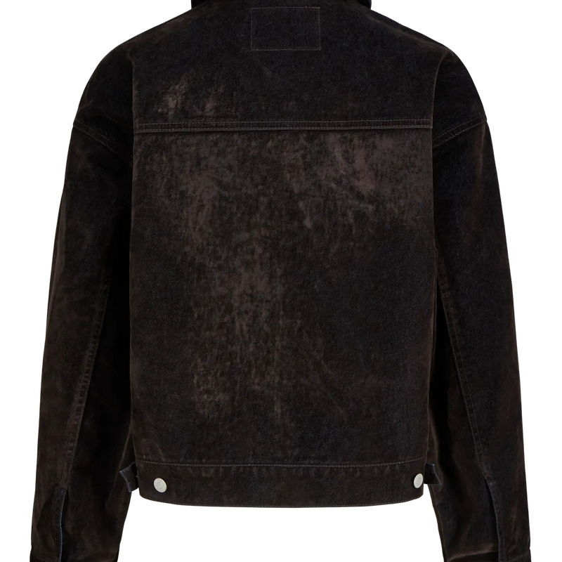 JJXX -Mia Flock Jacket - Brown Denim