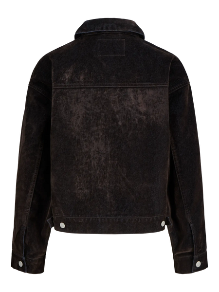 JJXX -Mia Flock Jacket - Brown Denim