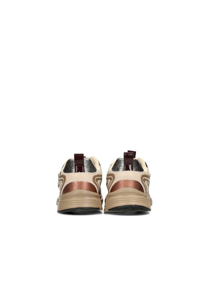 Poelman - Lola Sneaker - Beige/Brown